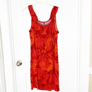 🔥 Daisy Fuentes 🔥 Petite Large Sleeveless Dress